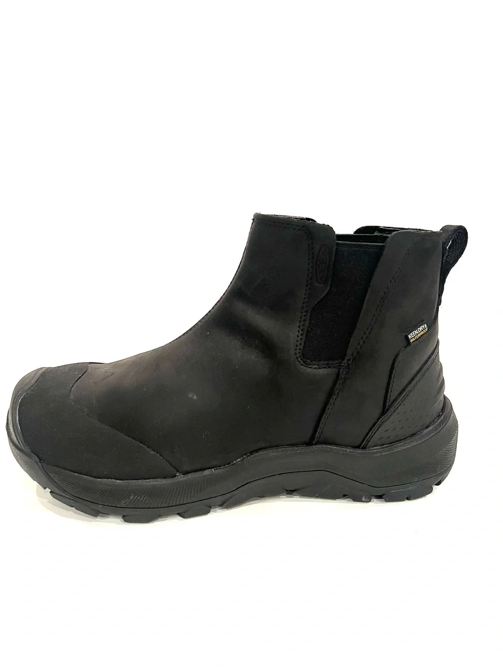 Keen Revel IV Chelsea Black Waterproof Keen Dry Warm Shellback Boots Mens 12 NEW